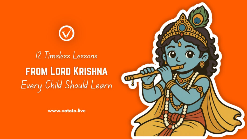 12 life lessons from Lord Krishna every child should learn
