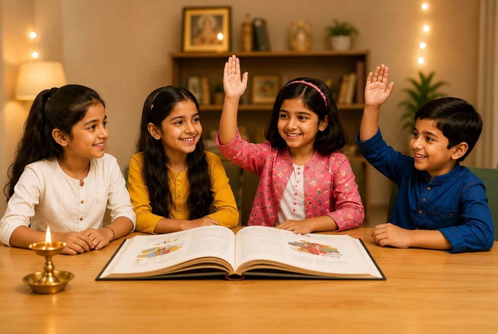 Child-friendly learning activities for kids in Vatoto.live classes