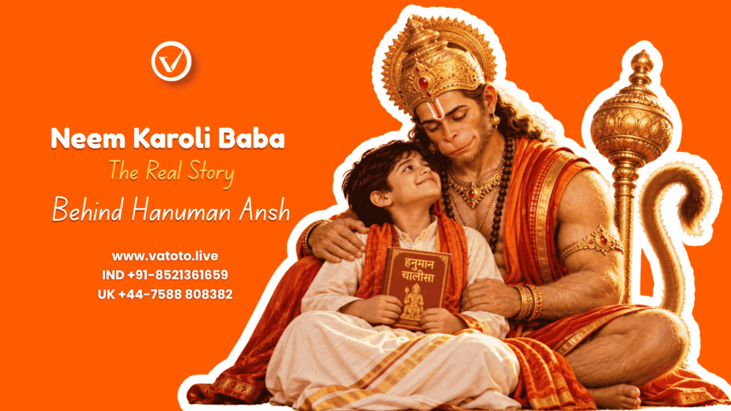 Neem Karoli Baba story for kids inspired by Hanuman Ansh movie